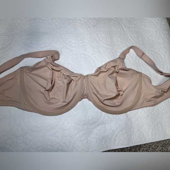 Wacoal 855345 Inside Job Underwire Bra 40DDD Beige 855345 Underwire Lined 3357 H - Picture 4 of 7